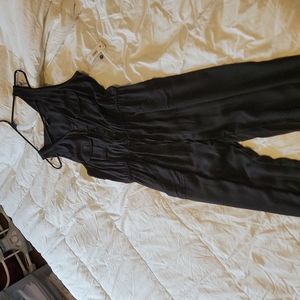 NWT Sleeveless Jumpsuit with Cinched Waist